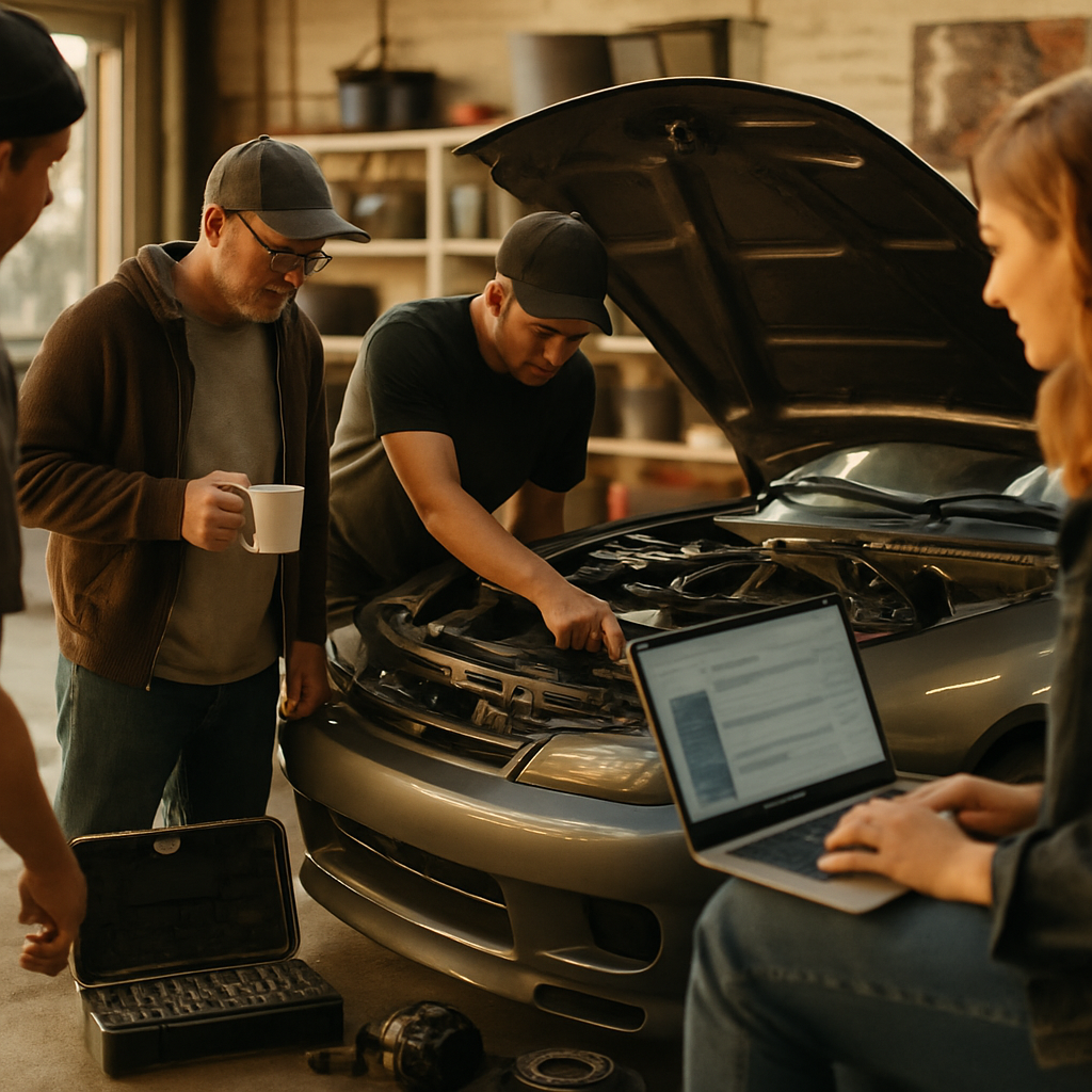Gemeinschaft der Tuningszene: Austausch bei Niagara Fieros
